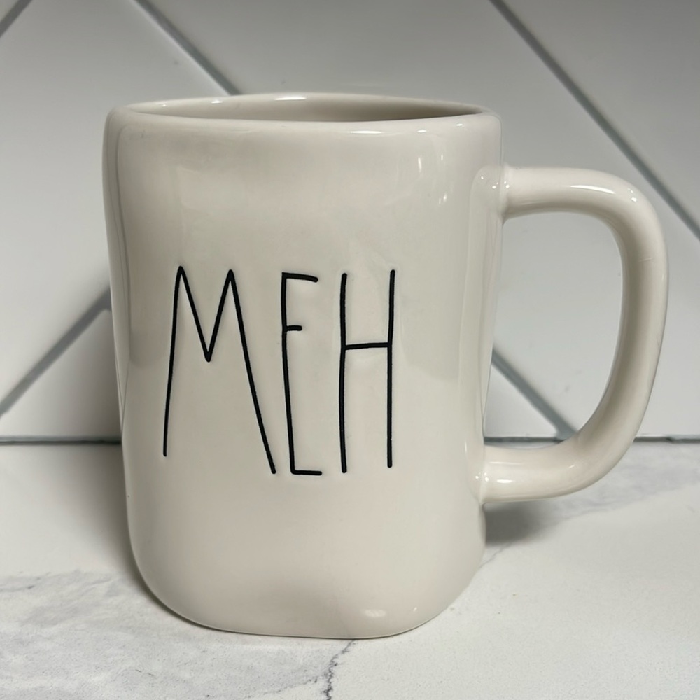 Rae Dunn “Meh” Mug